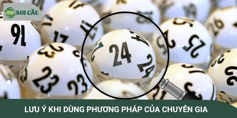 Những chú ý khi dùng các cách soi cầu