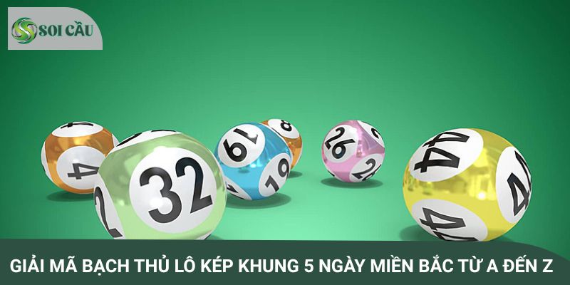 Giải mã bạch thủ lô kép khung 5 ngày miền Bắc từ A đến Z