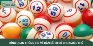 Tổng quan thông tin về dàn đề 50 số cho game thủ 