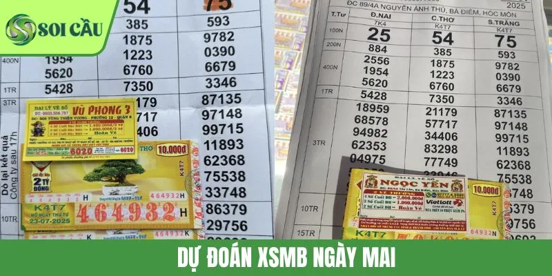 Dự Đoán XSMB Ngày Mai Dễ Trúng Với Chiến Thuật Từ Soi Cầu
